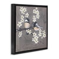 thumbnail image 3 of Stupell Industries Rustic Lodge Bird Pair on Branch Black Floating Frame Canvas Art, 18 x 18, by Jade Reynolds, 3 of 8