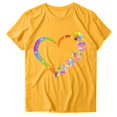 thumbnail image 4 of 3/4 Length Sleeve Tops for Women 2026 Crewneck Casual Pleated Tunic Tops Loose Fit Shirts Blouses, 4 of 6