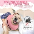 thumbnail image 3 of Supet Inflatable Dog Cone Collar Alternative After Surgery, Doggie Neck Donut Collar Recovery, Soft Dog Cone for Small Medium Large Dogs, 3 of 7