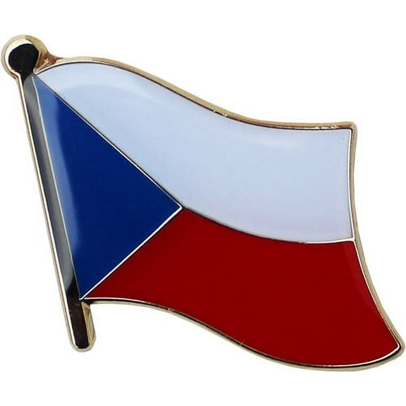 Czech Republic Flag Lapel Pin