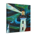 thumbnail image 2 of Lighthouse on the Shore - Canvas, 2 of 10