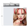 thumbnail image 2 of Poly Mailers Fuxury, 10 x 13 cm, 1000 unidades, para ropa, color blanco, 2 of 9