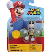 World of Nintendo Wave 32 Dry Bones Action Figure (with Coin)