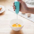 thumbnail image 4 of Batidor de huevos eléctrico Espumador de leche Batidor de cuerda de huevo Mezclador de mano para café Cappuccino Creamer Mezcla espumosa Batidor de huevos JFHHH pequeña, 4 of 4