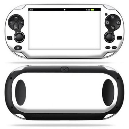 MightySkins PSVITA-Glossy White Skin Compatible with PS Vita PSVITA Playstation Vita Portable Wrap Sticker - Solid White