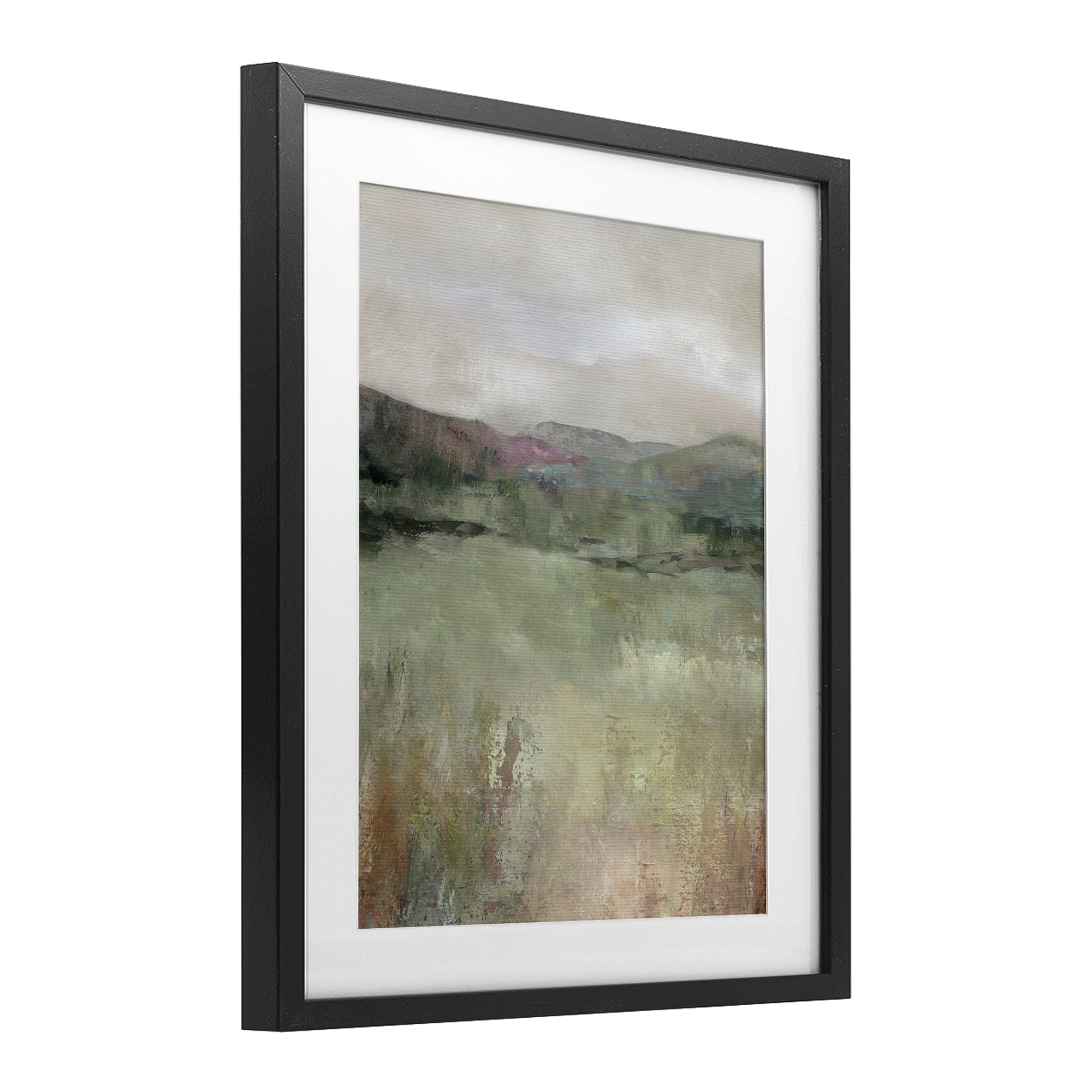 Stupell Industries Glimpse Of Spring Black Framed Print Under Glass, design by Carol Robinson