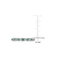 thumbnail image 3 of 1/5 Carat (Ctw) Lab-Created Emerald Anniversary Band Ring in 10K White Gold for Women, 3 of 6