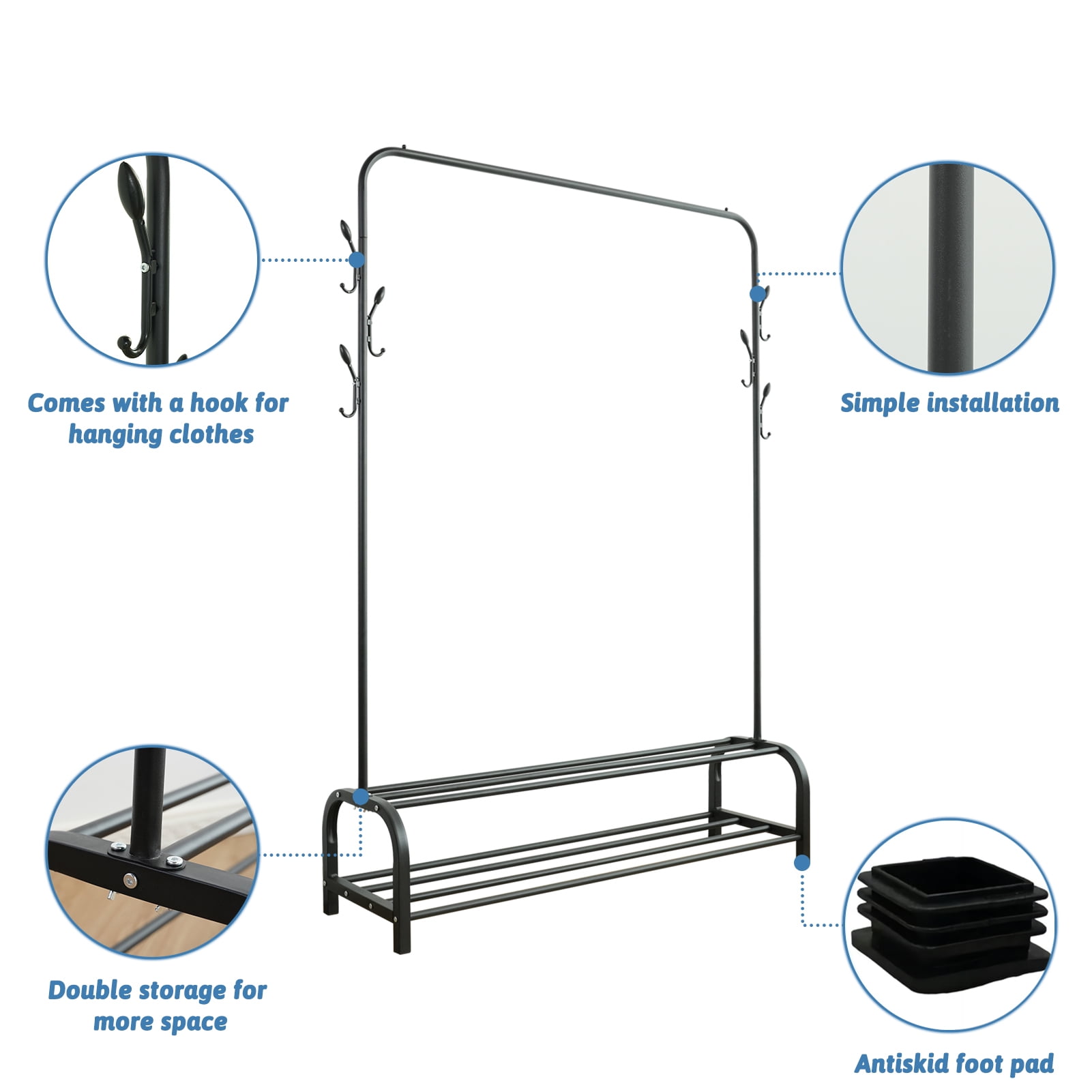 Ikea portis clothes rack outlet