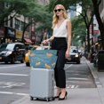 thumbnail image 6 of FORMRS Tote Bag for Women Quilted Large Capacity Travel Work Carry On Shoulder Handbag, Capybaras Swimming, 6 of 7