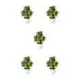 thumbnail image 2 of Guardoinrt Choose Favorite Colors Fake Potted Plants Designed For Any Room Artificial Plant Zhaocai Tree Fruit 5Set, 2 of 6