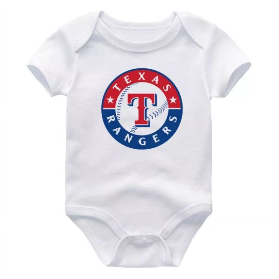 Baby Bodysuit BELLA CANVAS Texas Kids Shirt Bodysuit Baseball Fan Rangers Newborn Infant Sports Outfit Tee