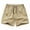 Khaki, variant on hotojiny Golf Shorts Men Lightweight Elastic Waist Drawstring Cargo Shorts Casual Wide Leg Work Shorts with Pockets