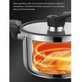 thumbnail image 4 of PatungKu Family Sized Stainless Steel Pressure Pot Efficient Cooking Durable Construction, 4 of 16