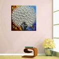 thumbnail image 6 of HFDF - 3D Thick Canvas Wall Art Hand-Pated Mimalism Abstract Artwork Oil Patg Home Decorations Modern bedroom Wall Art Ready to Hang 14x11inch Framed, 6 of 6