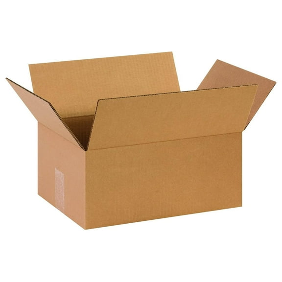 Moving Boxes, Medium 14" x 10" x 6" (25 Pack), Corrugated Cardboard Box for Packing Packaging Mailing Storage, and Shipping for Home or Office, 32 ECT - Pack of 25