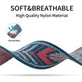 thumbnail image 3 of Lot de 2 bracelets extensibles en boucle solo compatibles avec les bracelets Apple Watch 38 mm 40 mm 41 mm, élastiques tressés extensibles réglables en nylon pour femme et homme pour iWatch Series 7/6/5/4/3/2/1 SE (sans mesa). Sailing Electrónica, 3 of 5
