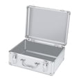 thumbnail image 3 of Caja de herramientas de aleación de aluminio con asa Maleta de aluminio de almacenamiento con cerradura portátil tecla M, 3 of 8