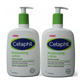Cetaphil Moisturizing Cream, Prebiotic Aloe, 2 Pack, 20 Oz and 16
