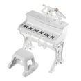 thumbnail image 4 of lionlar 37 key Keyboard Piano Learning Musical Toys, Practical Music Keyboard Instrument White, 4 of 9