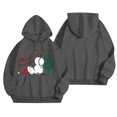 thumbnail image 1 of WILLBEST Sudadera con Capucha Navideña para Mujer: Sudadera con Capucha Estampada de Manga Larga con Diseño de Muñeco de Nieve y Bloques de Color, Estilo 2024 X-Grande, 1 of 3