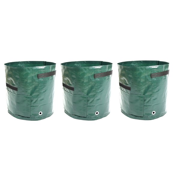 Potato Planter for Growing Potatoes Diy Potato Planter Pe Cloth 3Pcs Planting Container Bag Thicken Garden Pot Potato Bags for Growing Potatoes