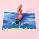 thumbnail image 5 of Tarjeta Navideña 3D con Santa Claus Surfista - Incluye Sobres y Mensaje para Regalos Especiales en Fiestas, 5 of 6