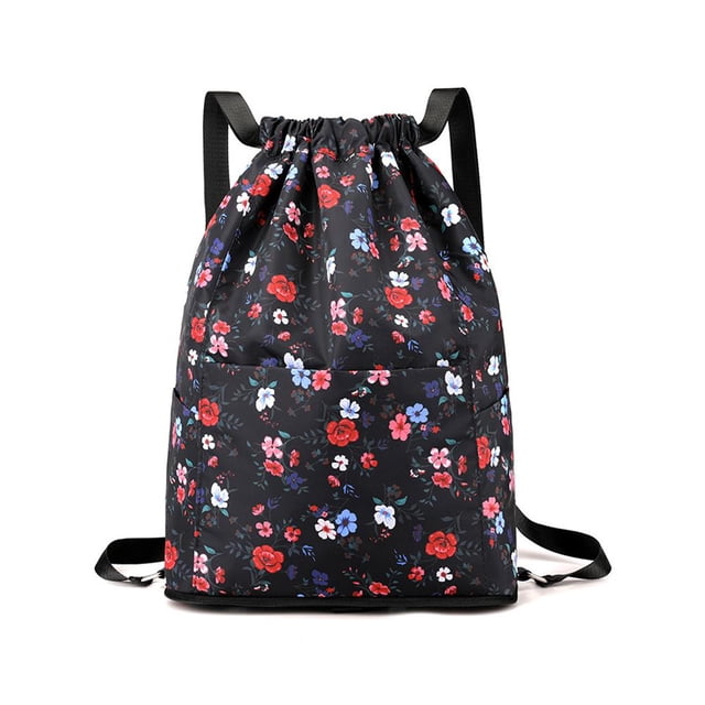 Large Capacity Bundle Pocket Mommy Bag Foldable New Multifunctional Travel Backpack Drawstring Drawstring Bag Portable Bag folding capacity dry-wet sports foldable dry-wet large separation tra