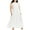Bright White, variant on Anne Klein Womens Plus Tiered Sleeveless Maxi Dress
