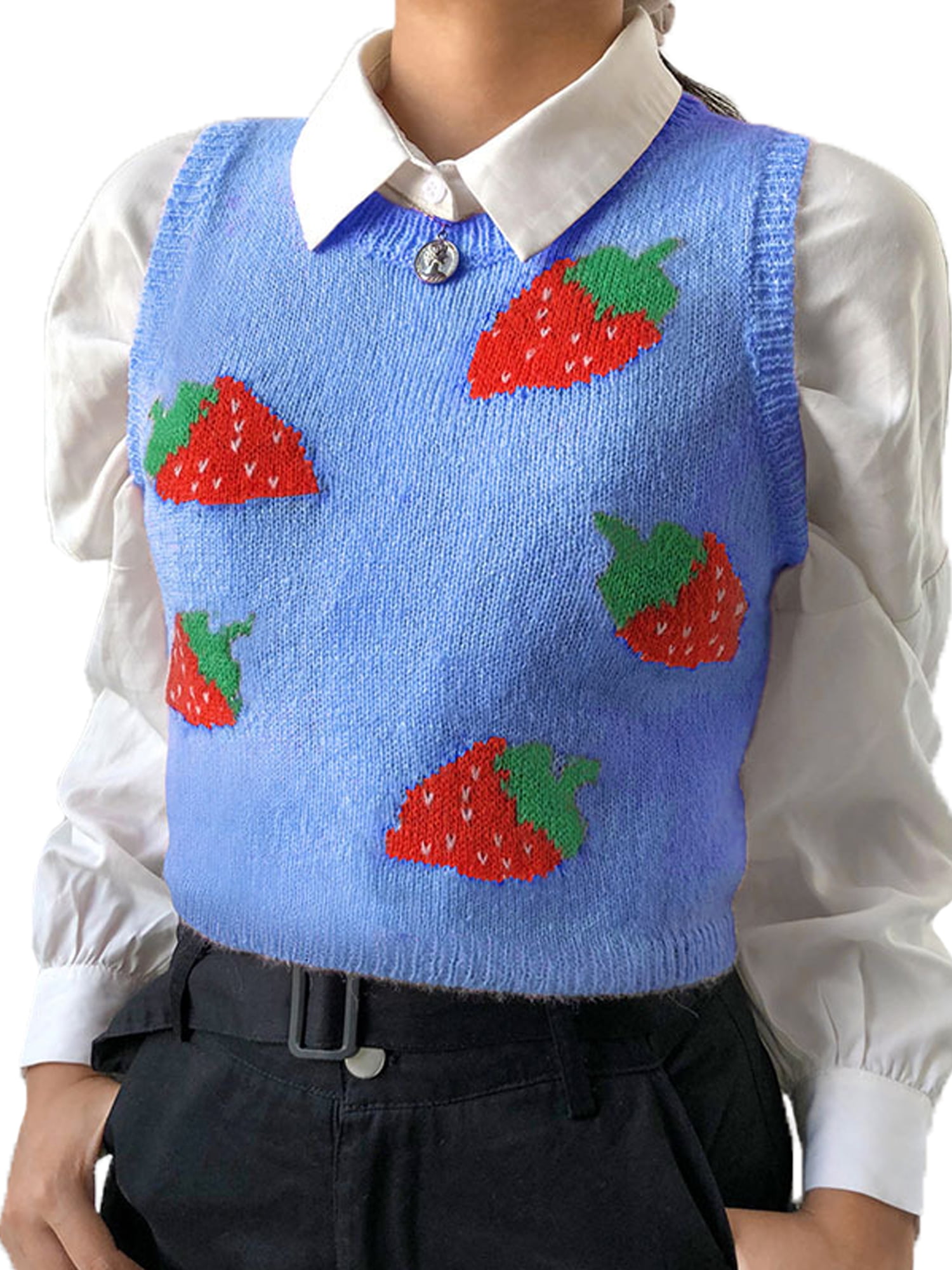 women's pullover sweater vest