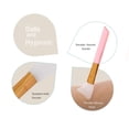 thumbnail image 3 of Juego de 5 brochas para mascarilla facial, brocha para mascarilla, raspador de maquillaje de silicona sin cerdas, aplicador de lodo facial, brocha combinada, herramienta de belleza de maquillaje,, 3 of 5