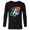 Black, variant on Avengers Family Vacation 2023 A-Logo - Long Sleeve T-Shirt for Men - Customized-White
