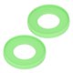 thumbnail image 1 of Pulseras De Silicona, Flexible, Cómodo, Diseño Simétrico, Acabado Satinado, Fijación Con Ventosa, Pulseras Impermeables, 2 Piezas Para Lavar Platos ZAQW Verde, 1 of 8
