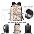 thumbnail image 6 of KUIFORTI Cute Dog Paw School Backpack For Girls 10-12 Pink Boys Backpack Lightweight Multifunctional Shoulder Bag Large Capapcity Kids Bookbag Casual Daypacks Rucksack, 6 of 6