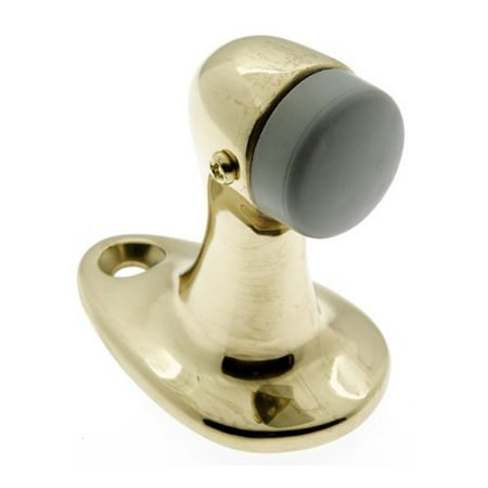 - idh by St. Simons Gooseneck Solid Brass Floor Mount Stop