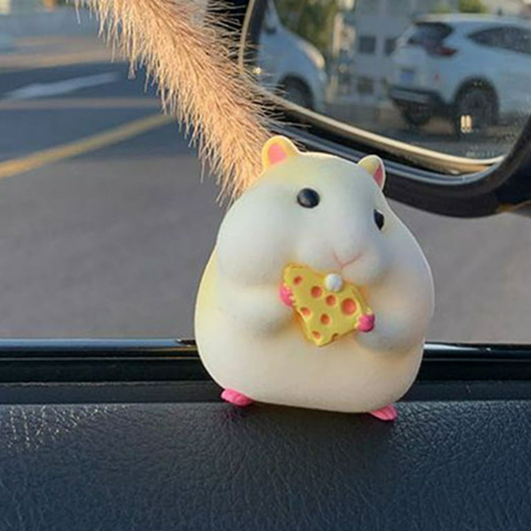 Cute Anime Stealing Hamster Car Interior Decoration Auto Dashboard  Accessories