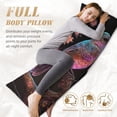 thumbnail image 3 of Yiaed Body Pillow Cover, Ultra Soft Microfiber Pillowcases, Breathable Long Pillow Case, Envelope Closure-Bird4 (20x54 inch)（Pillow core not included）, 3 of 5