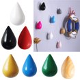 thumbnail image 4 of Colgador de pared WaterDrop Puerta Sombrero  Soporte L De Gloria Colgador de gancho de resina para gotas de agua, 4 of 9