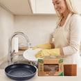 8 Pack Biodegradable Natural Kitchen Sponge - Compostable Cellulose and ...