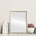 thumbnail image 2 of Miroir Rectangulaire Encadré London - Vaporisation Or - 23 Pouces x 29 Pouces, 2 of 7