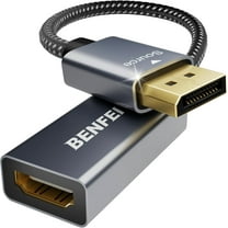 BENFEI 4K DisplayPort to HDMI Adapter Cable, (2K 60Hz, 1080p 120Hz) Uni-Directional Display Port to HDMI Monitor Converter