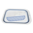 thumbnail image 2 of Kitten Litter Box, Foldable Kitten Toilet Easy Cleaning Splash Proof Portable Elevated Design Waterproof Semi Enclosed  for Small Pets for Indoor for Cats Blue,Grey,Pink, 2 of 7