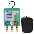 thumbnail image 4 of Manifold Gauge Air Conditioner Refrigerant Leak Manifold Vacuum Pressure Temperature Tester Digital Manifold Gauge Meter, 4 of 5