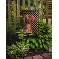 thumbnail image 2 of Vizsla Candy Corn Halloween Portrait Garden Flag, 2 of 2