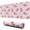 Pioneer Flower Floral, variant on Long Mouse Pads for Desk,Pioneer Flower Floral Print Pattern Desk Mats on Top Of Desks, Desk Mouse Pad Extra Large with 3mm Non-Slip Base and Stitched Edge for Gaming,Office,Work,Home 31.5"x11.8"