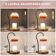thumbnail image 4 of CABRHEART Lampe Chauffe-Bougie avec Minuterie, Dimmable, Café, 4 of 6