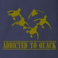 thumbnail image 3 of CafePress - Addicted To Quack T Shirt Long Sleeve Dark T Shirt - Long Sleeve Dark T-Shirt, 3 of 4