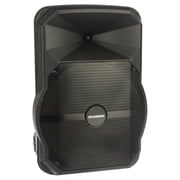 Sylvania Bluetooth(r) Speaker, LED Lighting, 12 Inch Subwoofer, Black, SPA122