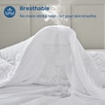 thumbnail image 6 of BEDLORE Waterproof Mattress Protector, Twin Size Mattress Pad, Breathable Mattress Cover with Deep Pocket 6-18 inches, Soft Comfortable Bed Protector Machine Washable (White), 6 of 10
