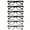 Black / Brown / Gray - 6 Pairs, variant on OPULIZE PEP Reading Glasses 6 Pack - Classic Everyday Rectangular Frame - Spring Hinges Scratch Resistant - Black - Mens Womens - RRRRRR92-1 - +2.50