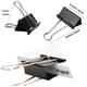 thumbnail image 3 of Clips para carpetas grandes de 1,6 pulgadas (paquete de 60), clips para carpetas grandes para suministros de oficina y hogar, color negro, 3 of 7